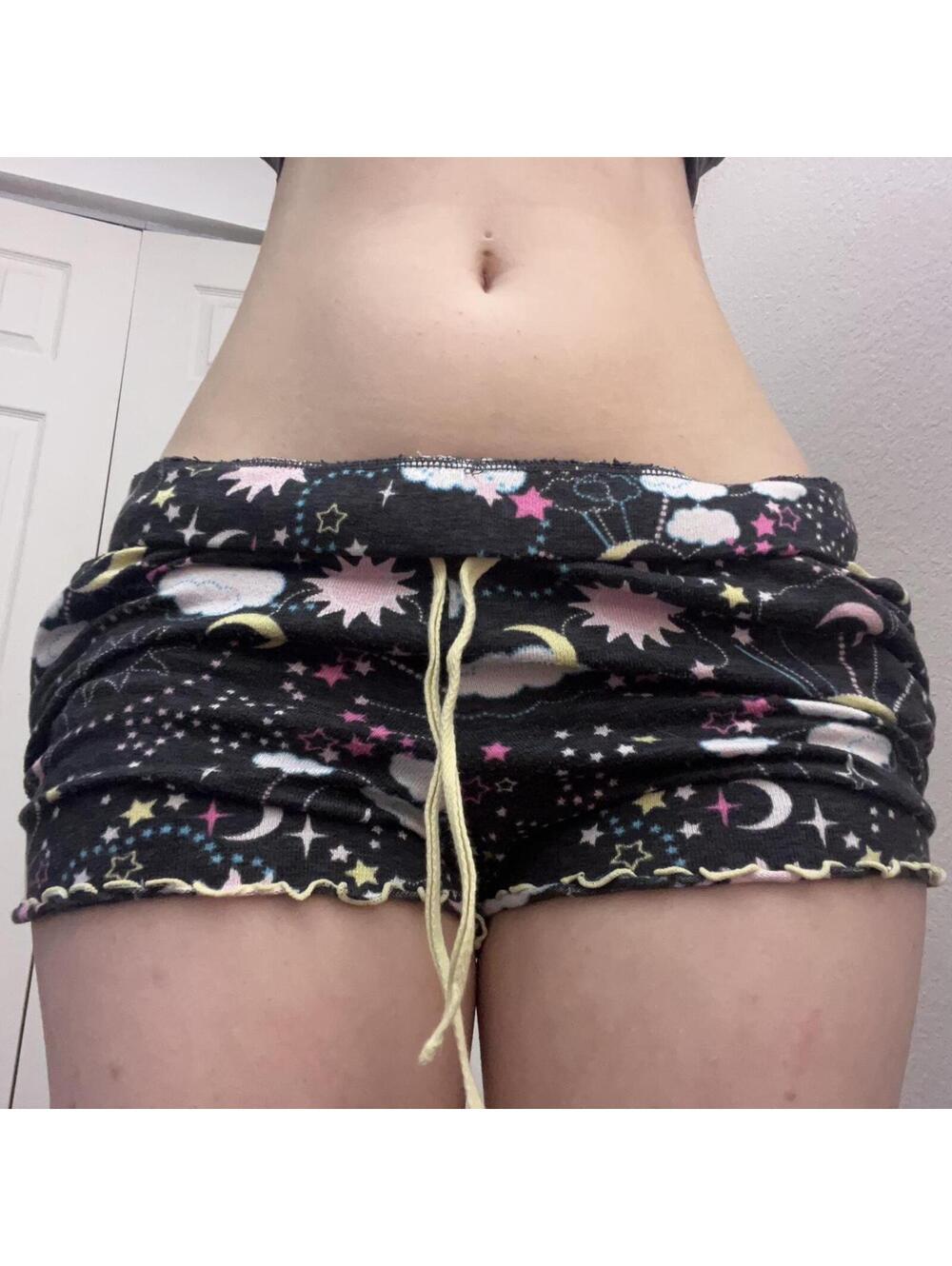 y2k pajama shorts